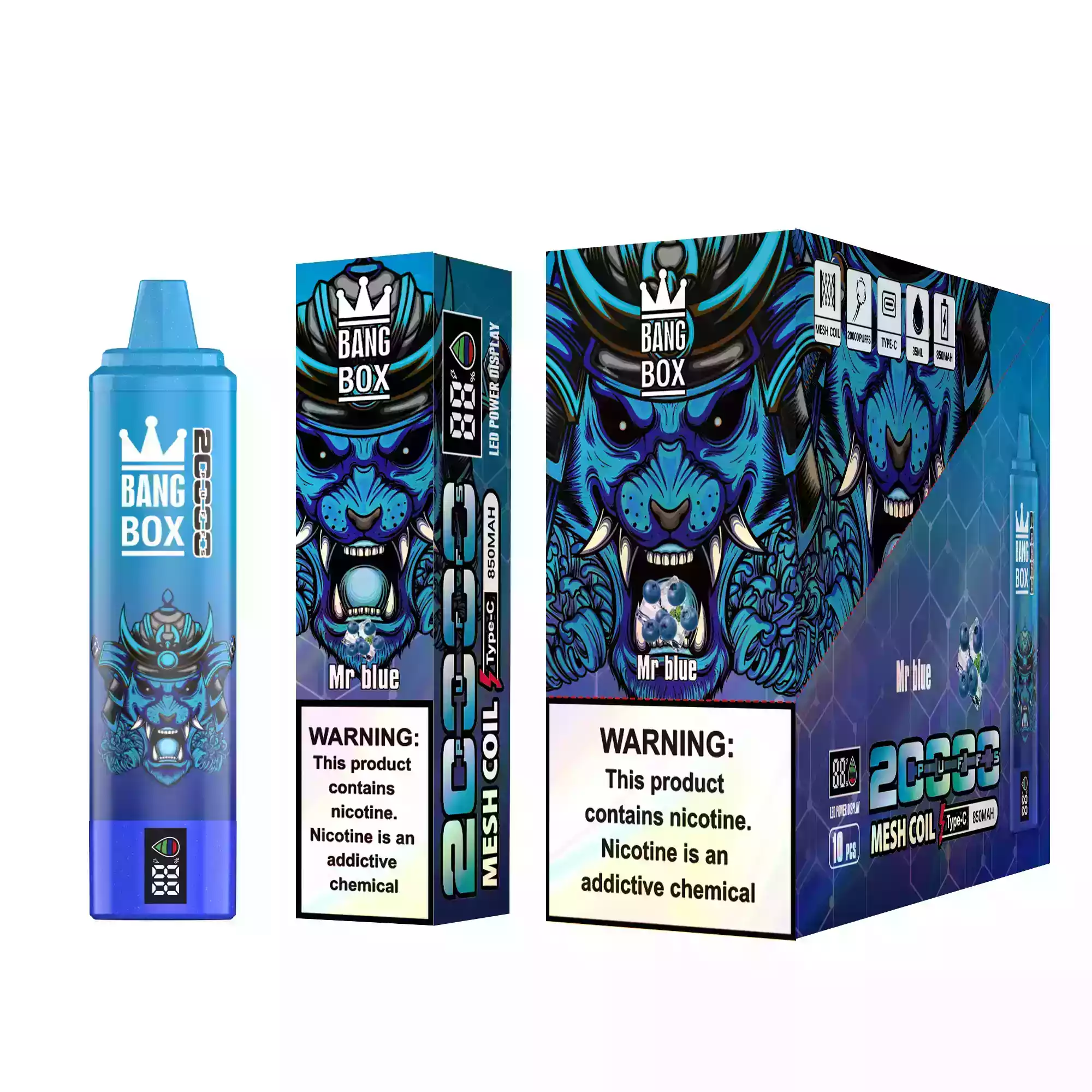 BANG BOX 20000 puffs Puissance et diversité aromatique