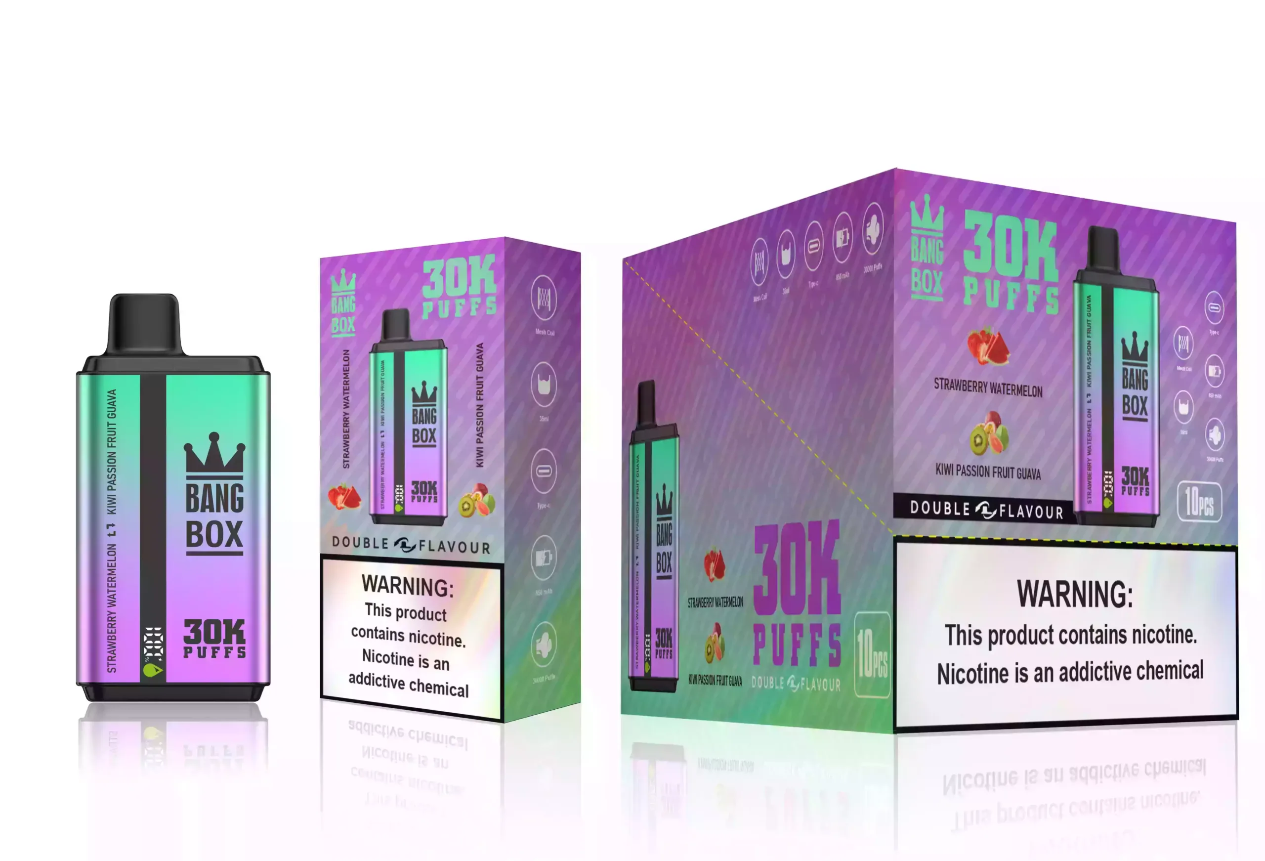 BANG BOX 30000 puffs Double Flavour Vape double arôme