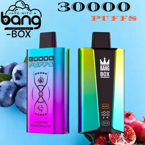 BANG BOX 30000 puffs Vape durable explosion de goûts