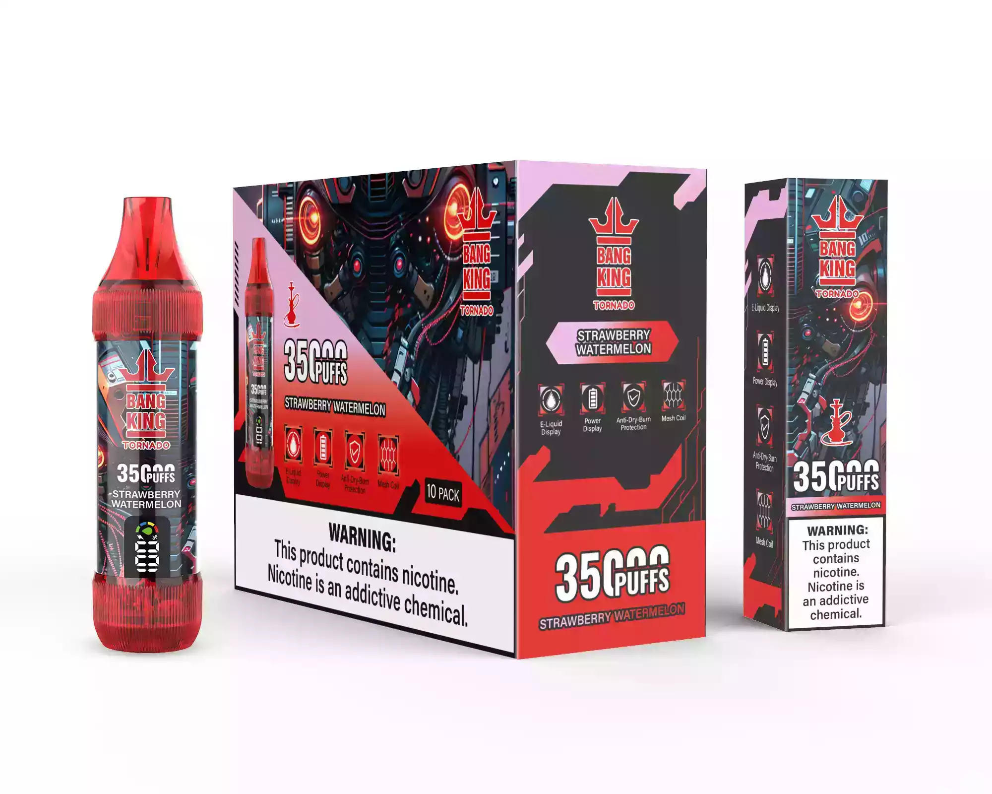 BANG KING 35000 PUFFS Saveurs riches longue durée