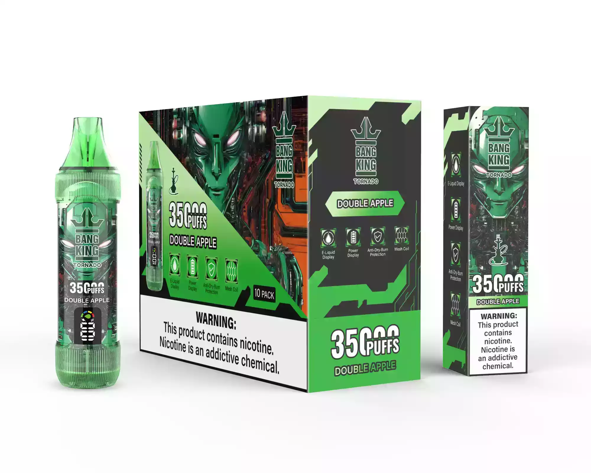 BANG KING 35000 PUFFS Saveurs riches longue durée