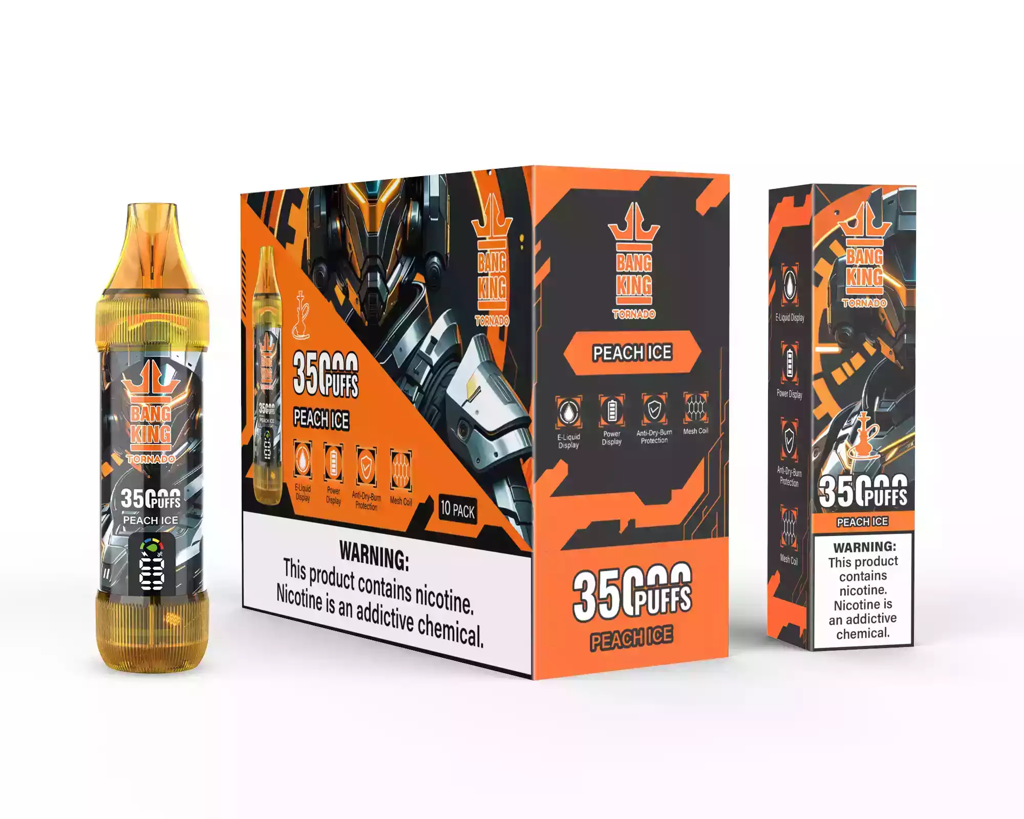 BANG KING 35000 PUFFS Saveurs riches longue durée