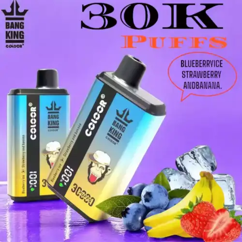 BANG King 30000 Puffs Vape Jetable 30K Ultime et Saveurs Premium