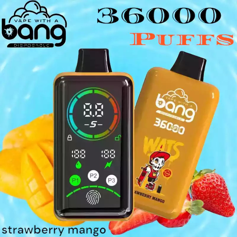 Bang 36000 Puffs Vape jetable puissante et durable