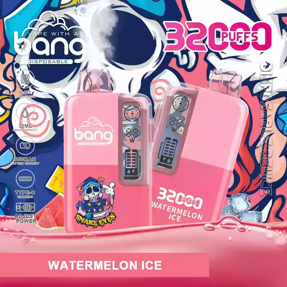 bang 32000 Puffs Vape jetable longue autonomie