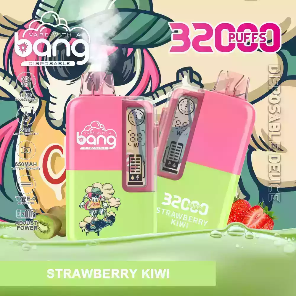 bang 32000 Puffs Vape jetable longue autonomie
