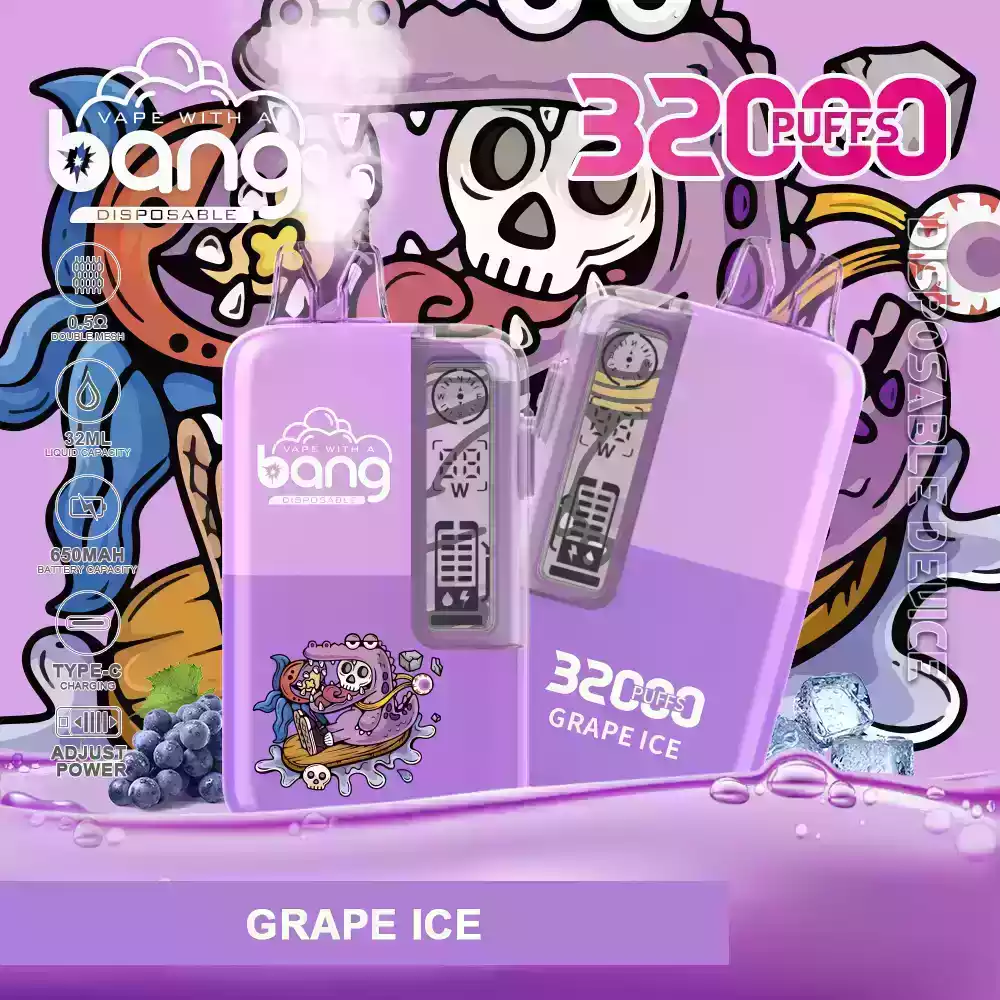 bang 32000 Puffs Vape jetable longue autonomie