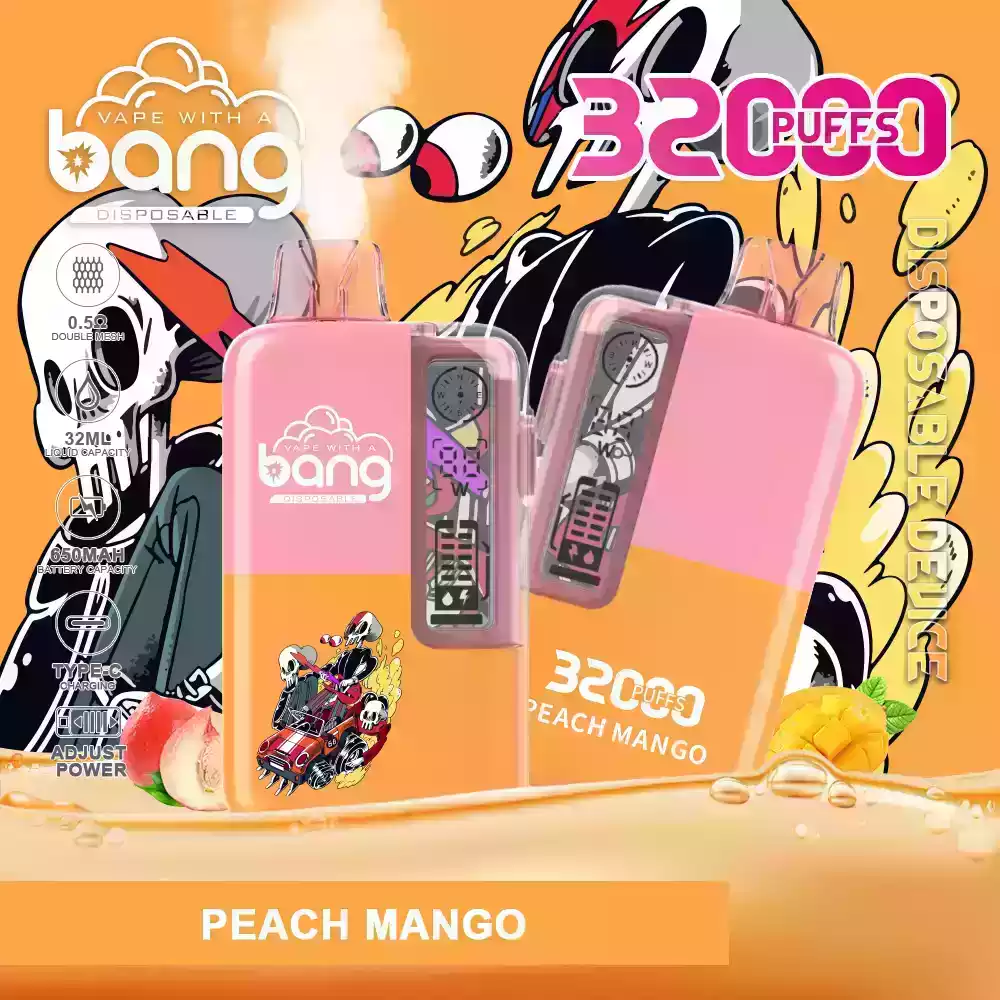 bang 32000 Puffs Vape jetable longue autonomie