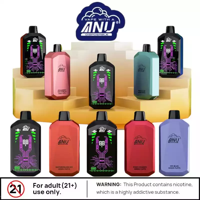 ANU Star 30000 Puffs Vape Longue Durée Mesh Coil 22ml