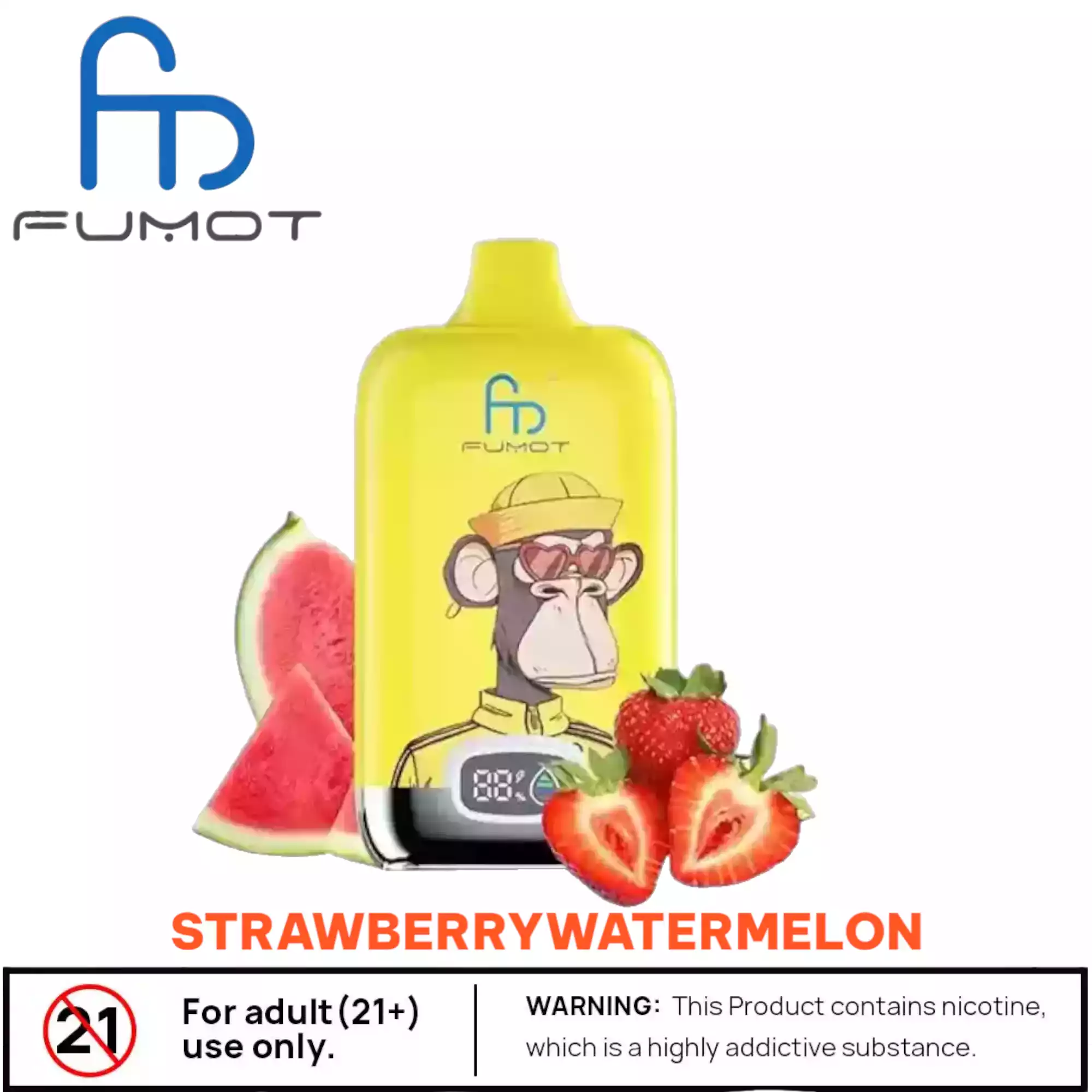 RandM Fumot Digital Box 12000 Puffs avec Écran Numérique