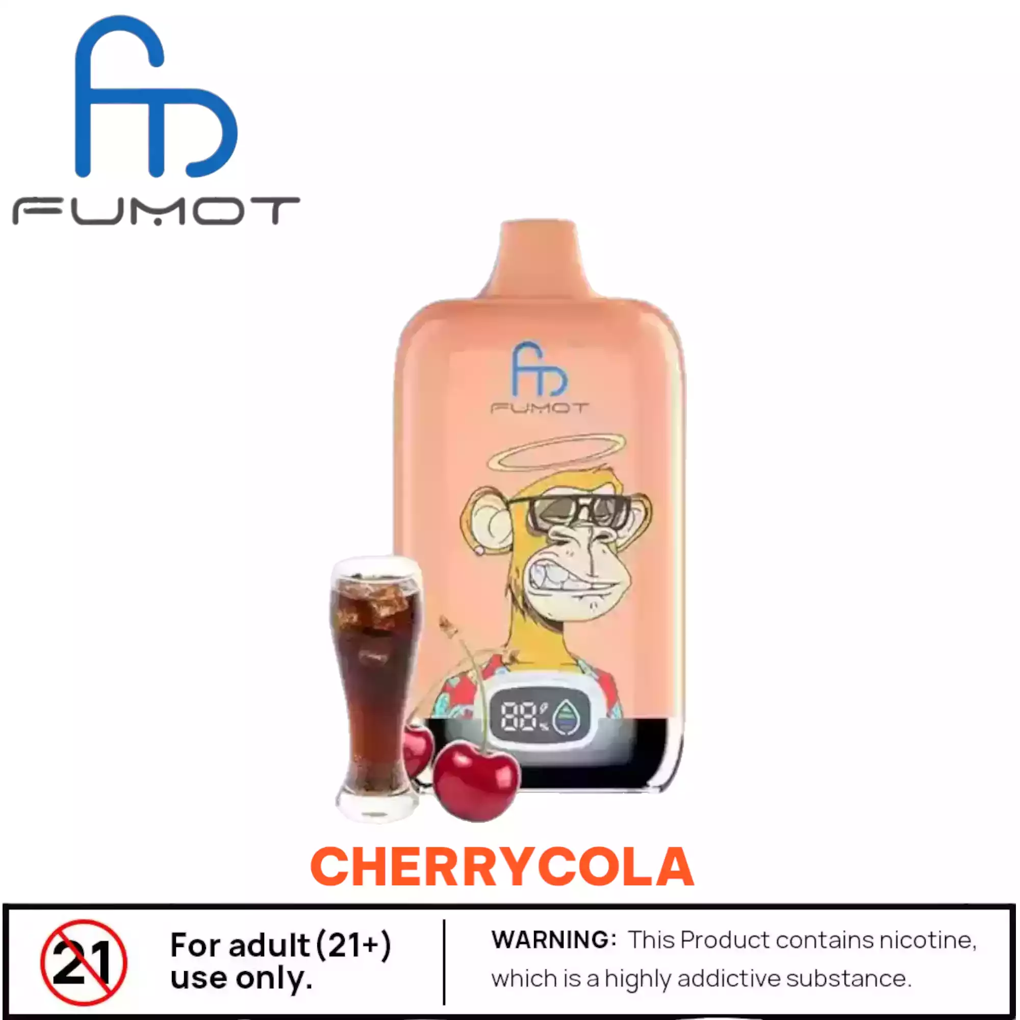 RandM Fumot Digital Box 12000 Puffs avec Écran Numérique