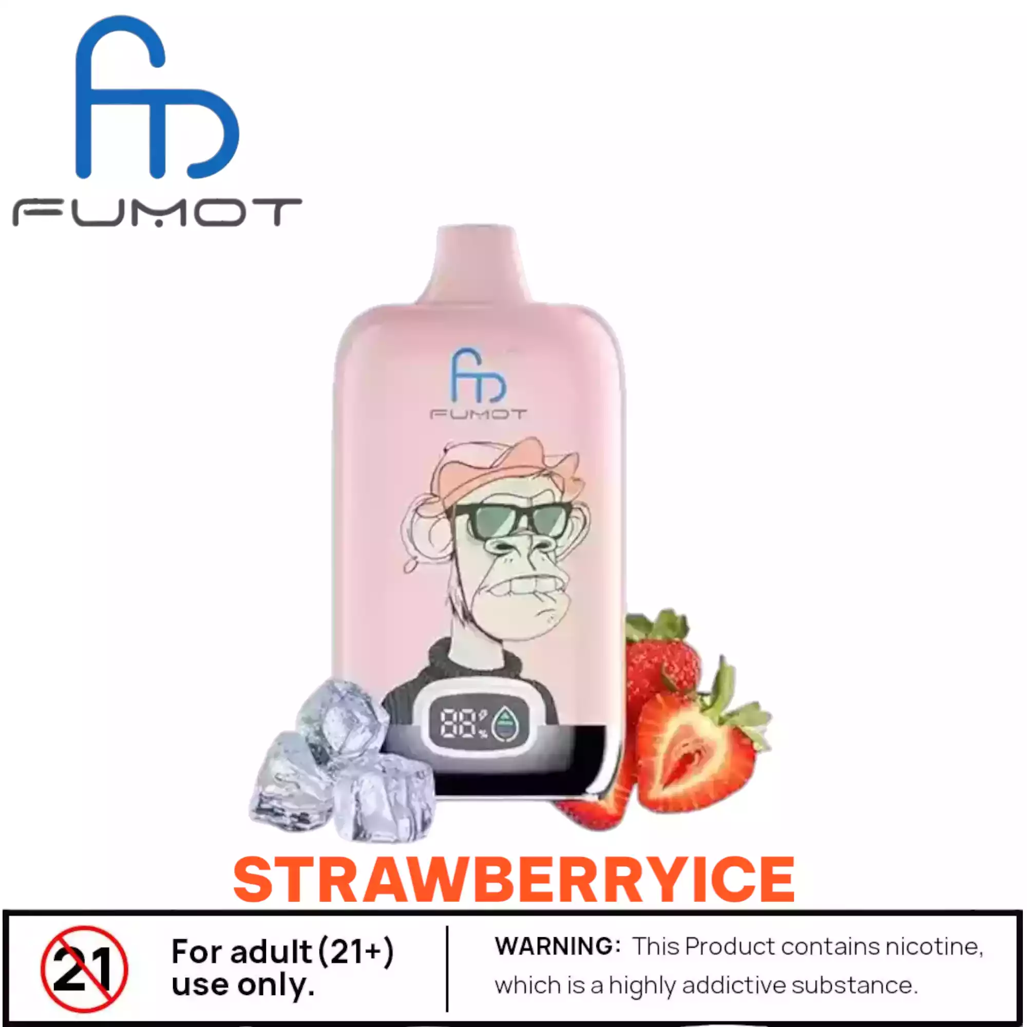 RandM Fumot Digital Box 12000 Puffs avec Écran Numérique