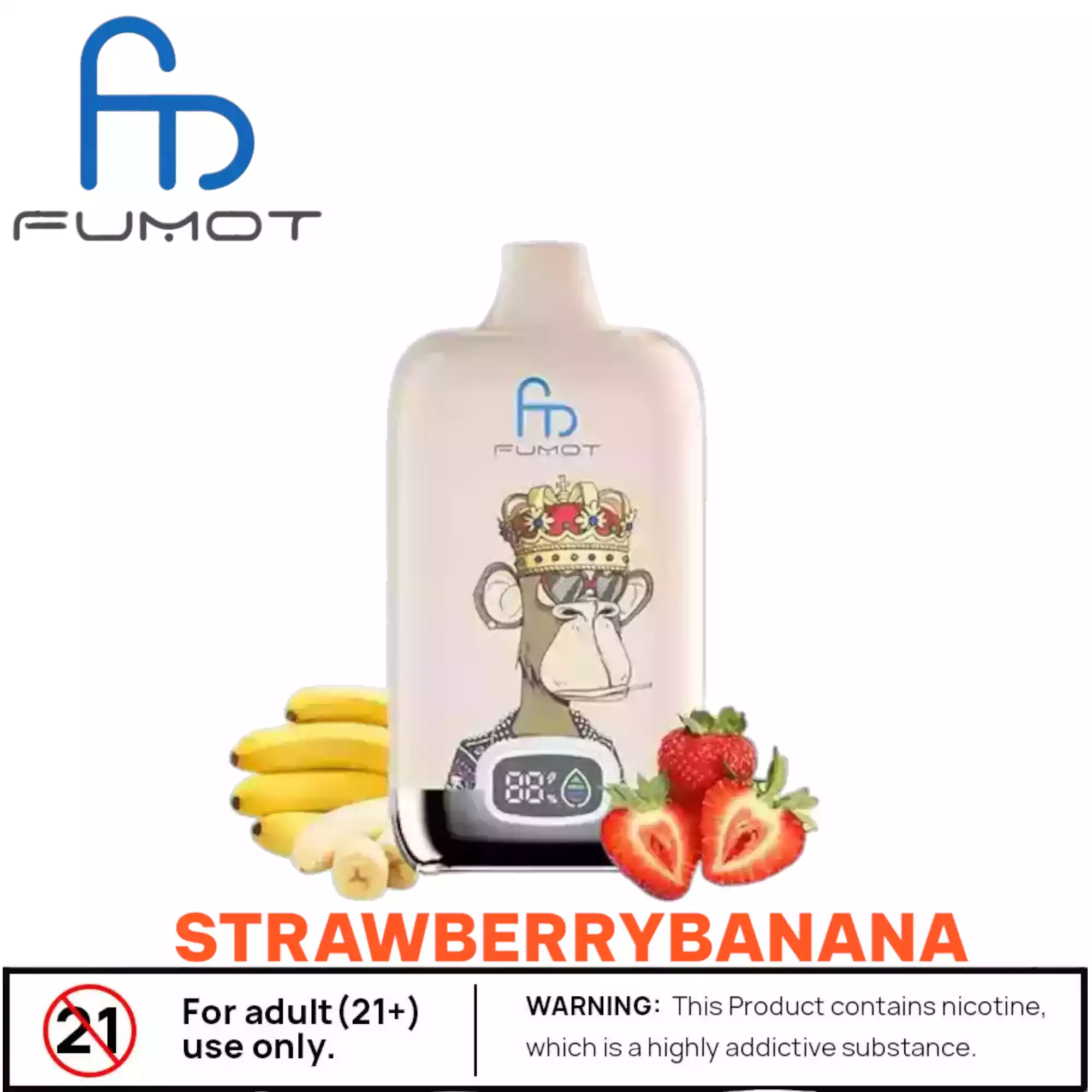 RandM Fumot Digital Box 12000 Puffs avec Écran Numérique