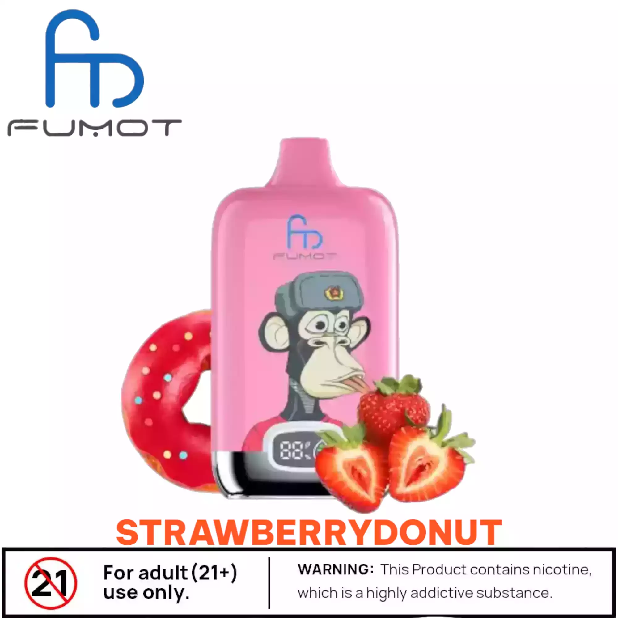 RandM Fumot Digital Box 12000 Puffs avec Écran Numérique