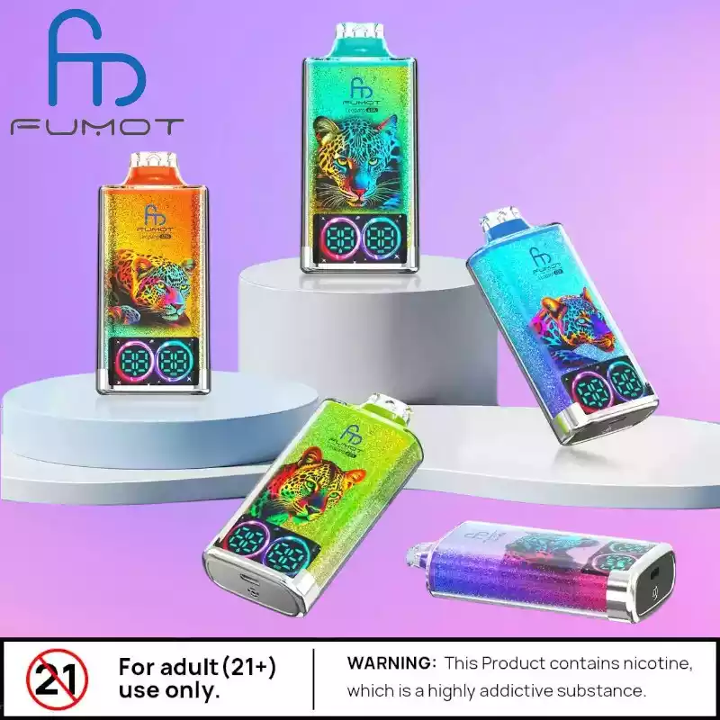 RandM Fumot Leopard 40K Puffs Vape Double Mesh 700mAh 40K Puffs