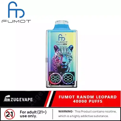 RandM Fumot Leopard 40K Puffs Vape Double Mesh 700mAh 40K Puffs