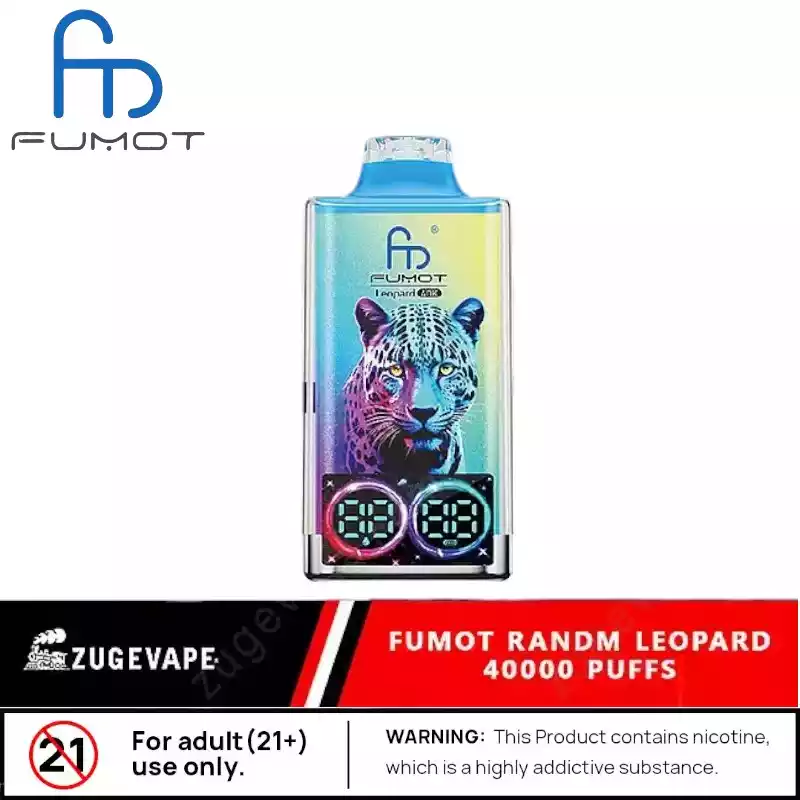 RandM Fumot Leopard 40K Puffs Vape Double Mesh 700mAh 40K Puffs