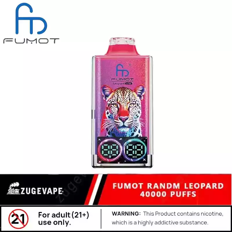 RandM Fumot Leopard 40K Puffs Vape Double Mesh 700mAh 40K Puffs