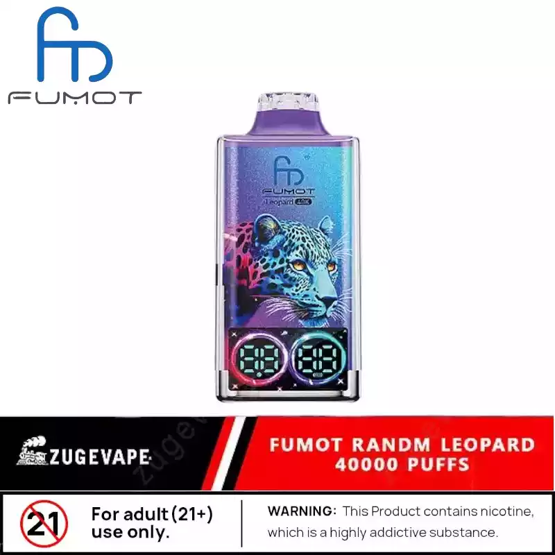 RandM Fumot Leopard 40K Puffs Vape Double Mesh 700mAh 40K Puffs