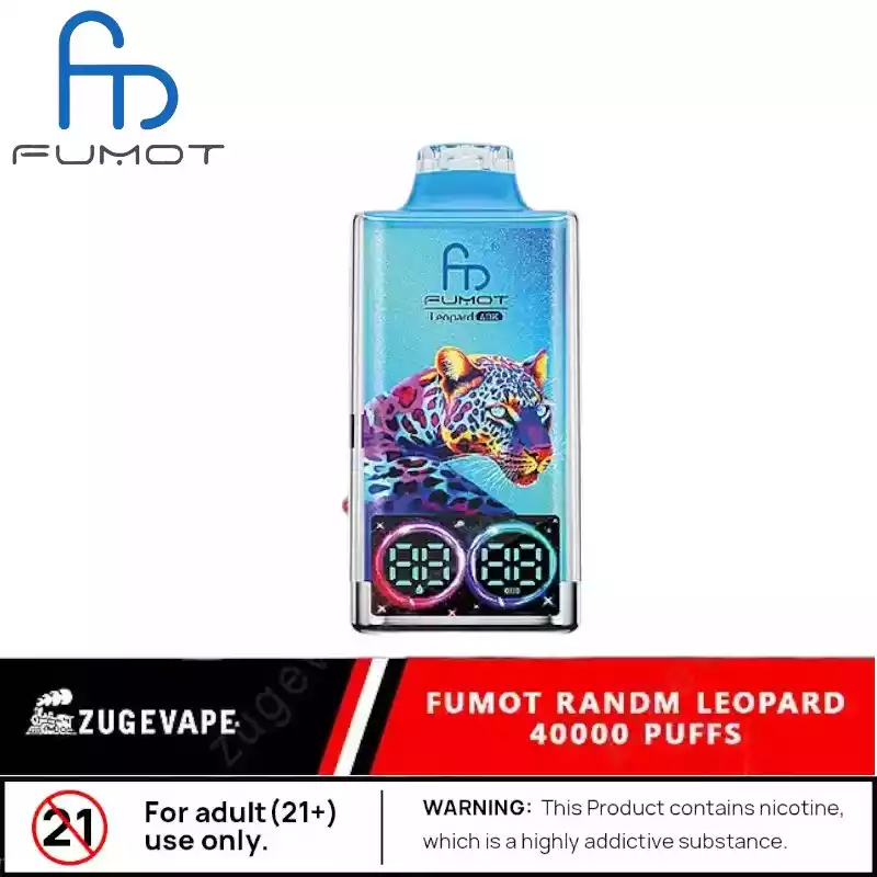 RandM Fumot Leopard 40K Puffs Vape Double Mesh 700mAh 40K Puffs