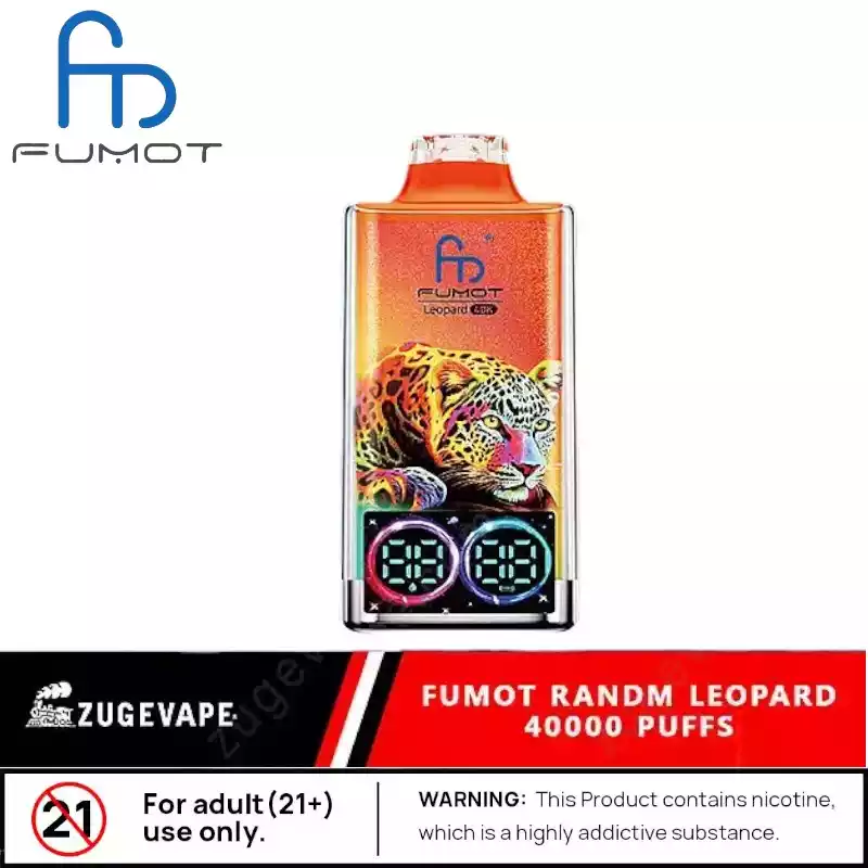 RandM Fumot Leopard 40K Puffs Vape Double Mesh 700mAh 40K Puffs