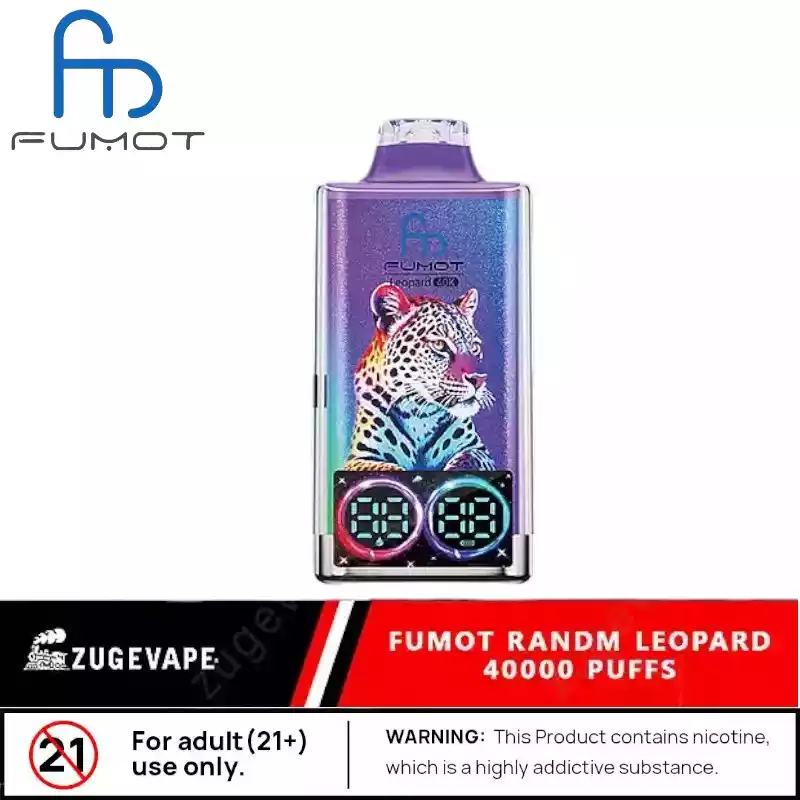RandM Fumot Leopard 40K Puffs Vape Double Mesh 700mAh 40K Puffs