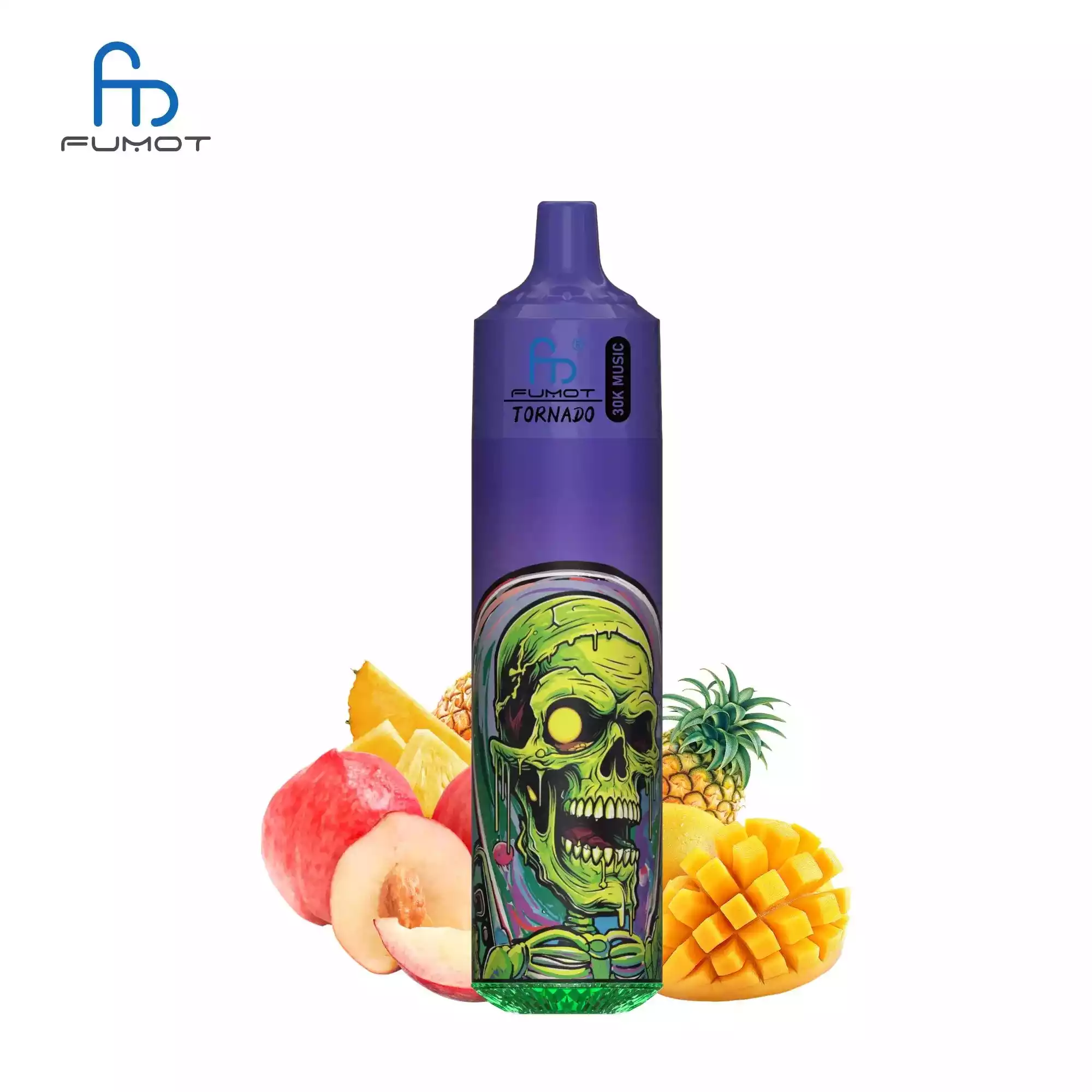 RandM Tornado 30000 Puffs Music LED Vape avec 30 Saveurs