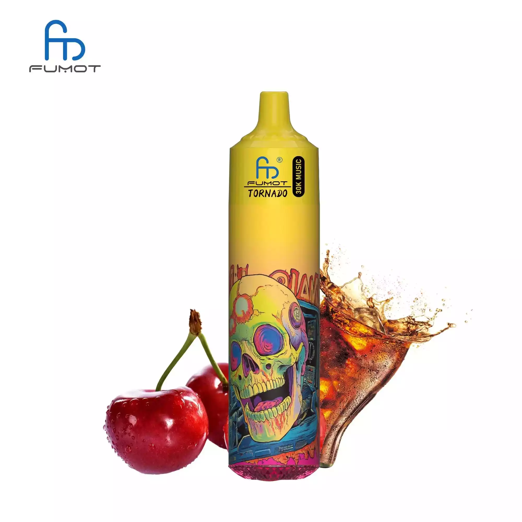 RandM Tornado 30000 Puffs Music LED Vape avec 30 Saveurs